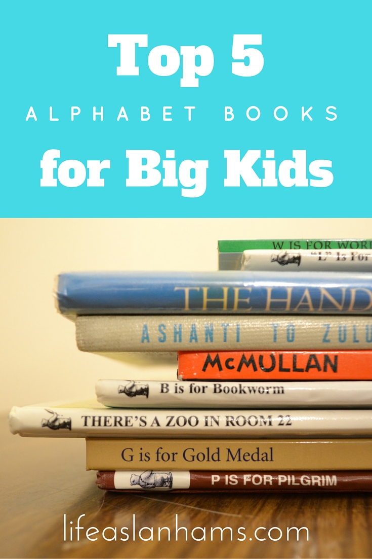 Alphabet books don't have to be boring picture books!