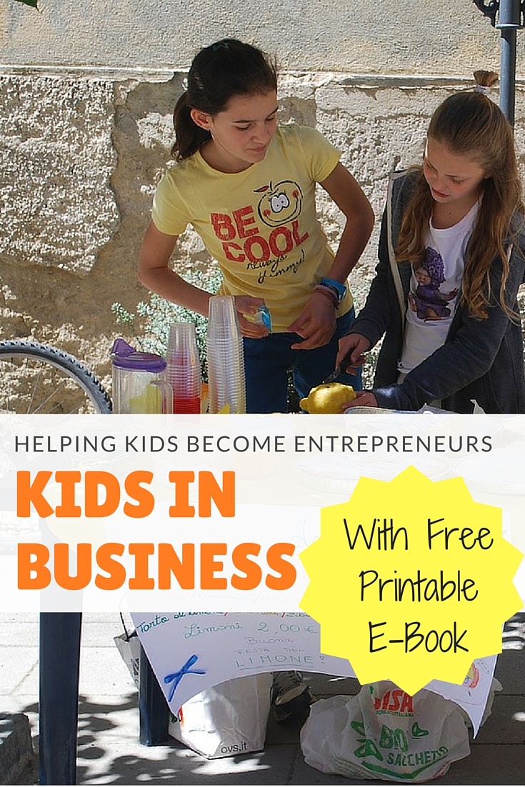 Teaching Kids to be entrepreneurs is easier than you might think!