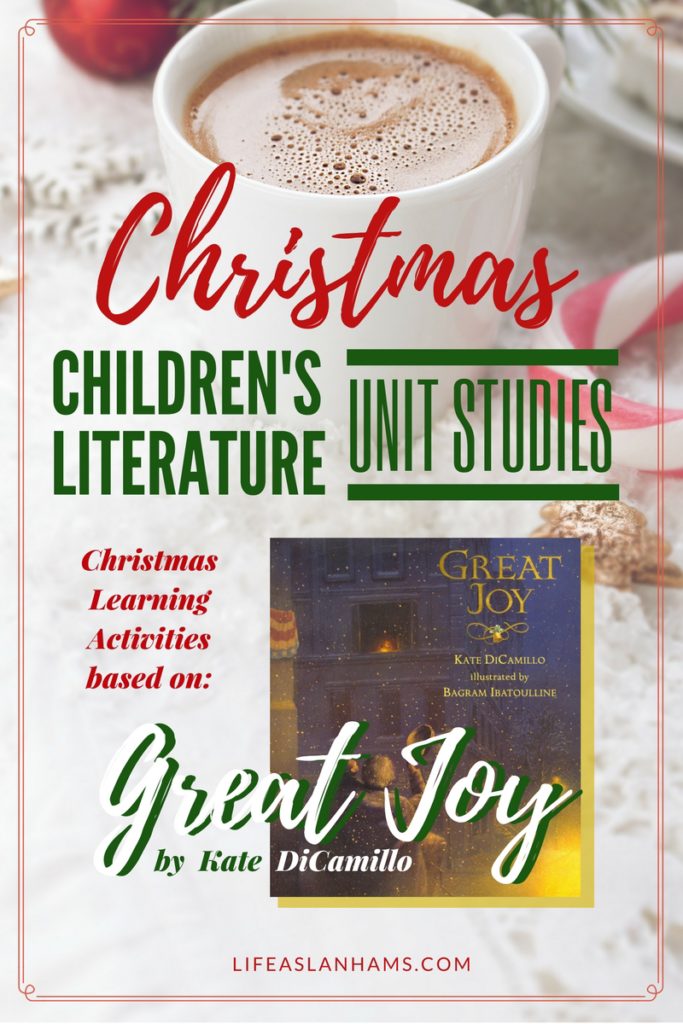 Enjoy the literature of the season while sneaking in some learning during Christmas break with these Great Joy activities.