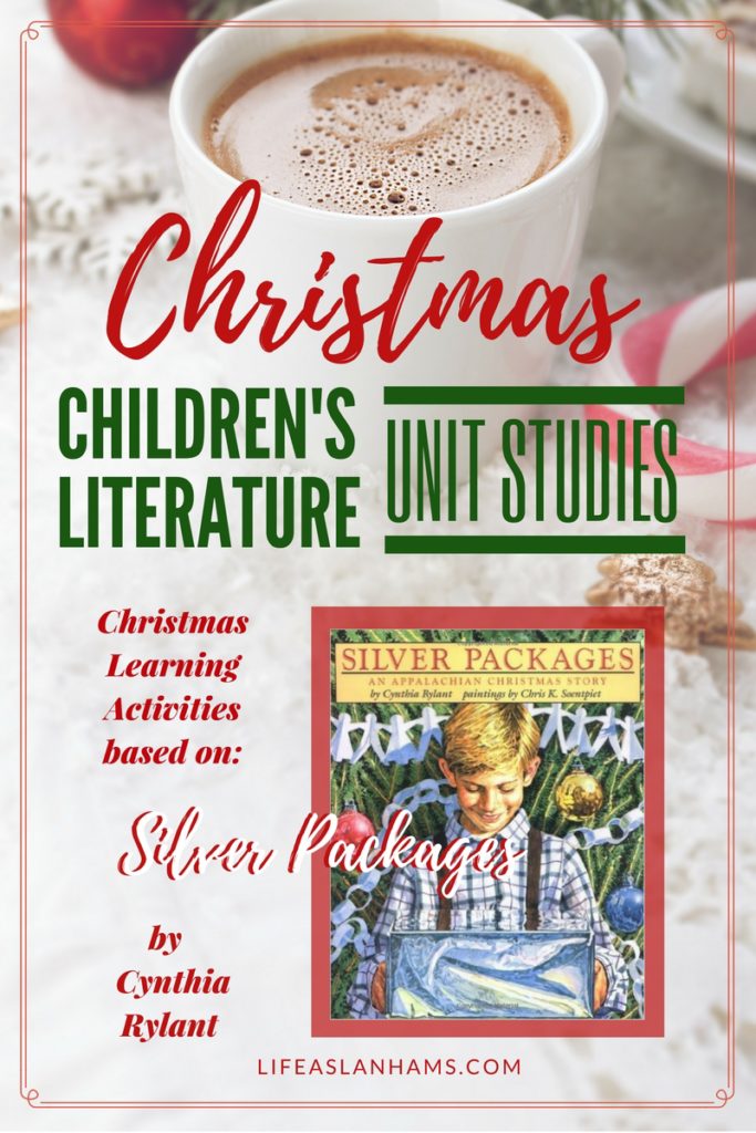A learning unit based on the wonderful Christmas Train story by Cynthia Rylant. The fifth and last in our series of Christmas Literature Units, Silver Packages holds a heartwarming tale of generosity and giving back. 