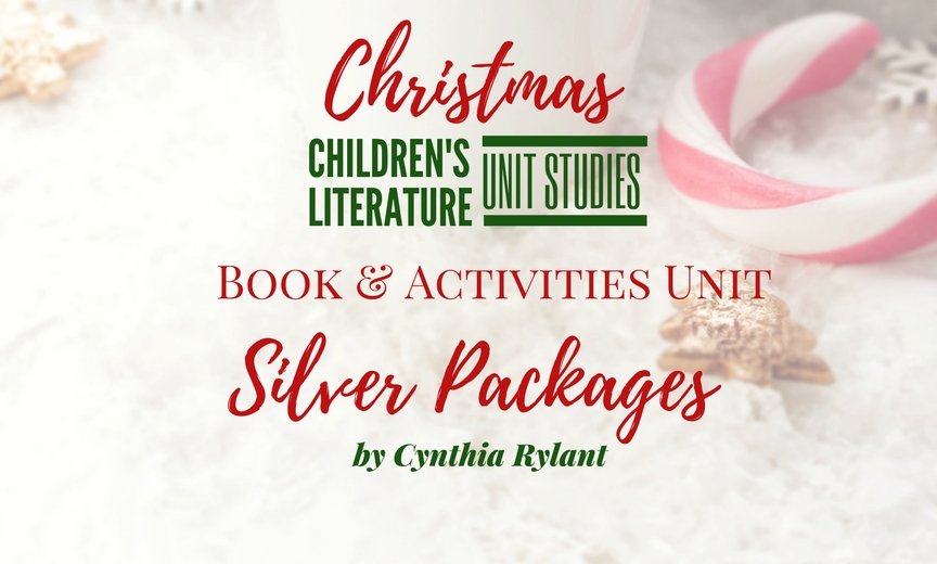 A learning unit based on the wonderful Christmas Train story by Cynthia Rylant. The fifth and last in our series of Christmas Literature Units, Silver Packages holds a heartwarming tale of generosity and giving back.