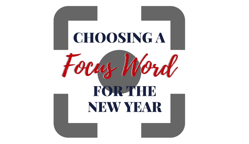 Do you make new year's resolutions every year, but somehow never make it past January 15? This year try something different and choose a focus word for the year, and see if it helps you reach your goals this year!